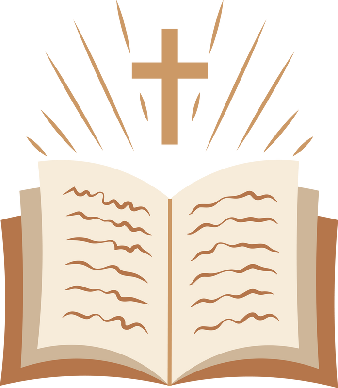 Holy Bible Religious Book Clipart Illustration